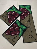 Kit Cozinha + Kit Banheiro 6 Tapetes Frufru - Promo Fim de Ano