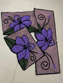 Kit Cozinha + Kit Banheiro 6 Tapetes Frufru - Promo Fim de Ano